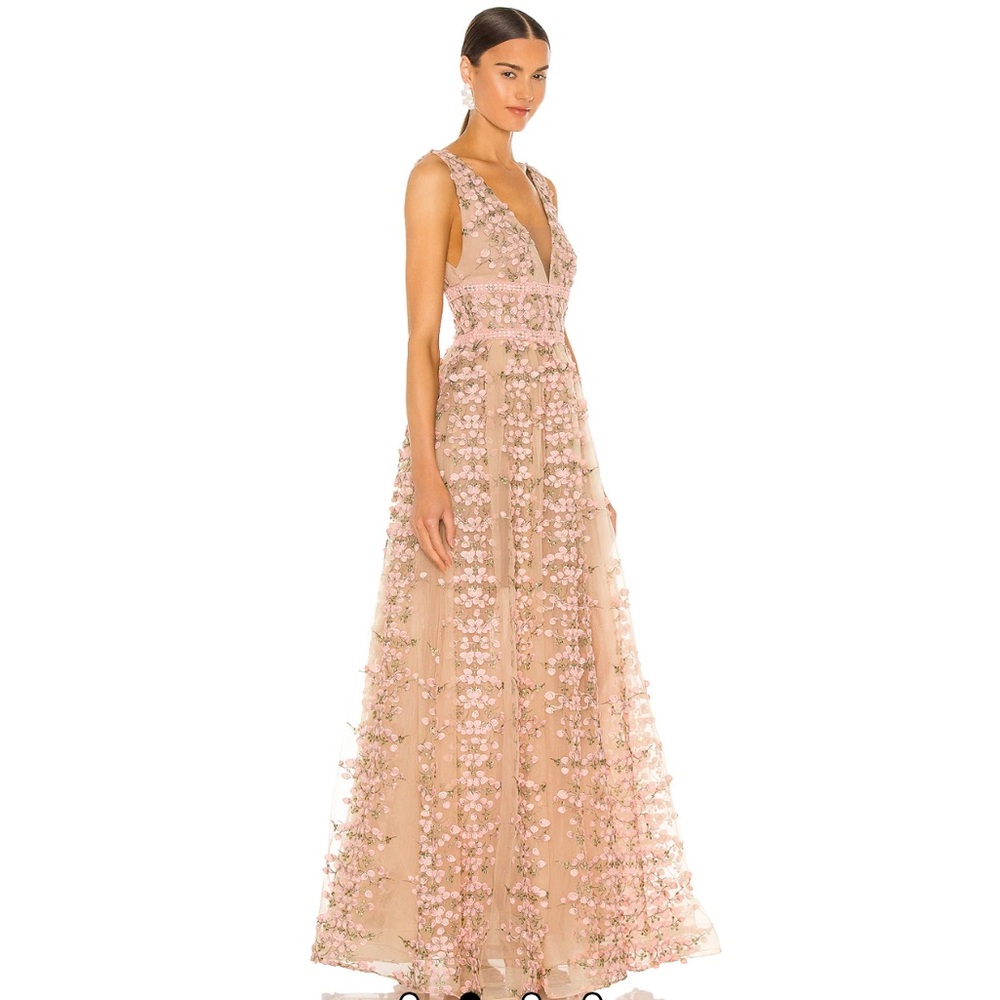 Bronx and Banco Pink Megan Maxi Gown - Picture 10 of 14